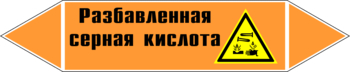 Маркировка трубопровода "разбавленная серная кислота" (k28, пленка, 507х105 мм)" - Маркировка трубопроводов - Маркировки трубопроводов "КИСЛОТА" - vektorb.ru